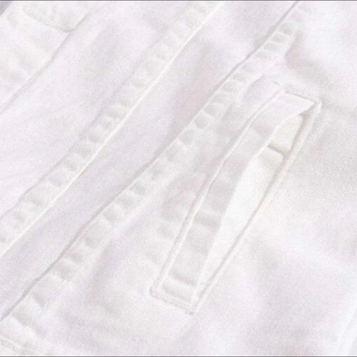 Fancy color men's denim jacket